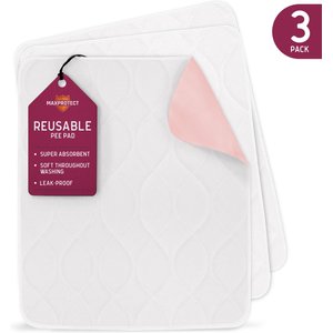 Chew + Heal Max Protect Softies Reusable Dog Pee Pads, 30x36-in, 3 count