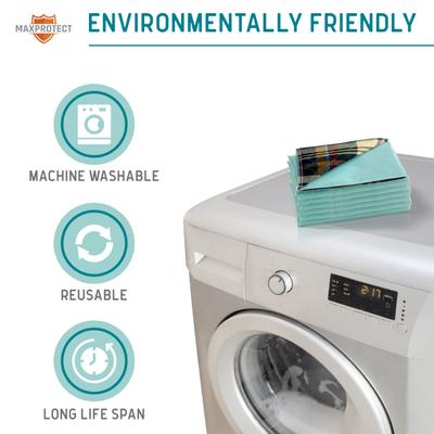 Show full view: Chew + Heal Max Protect Tartan Plaid Patterned Reusable Dog Pee Pads, 18-in, 3 count slide 4 of 8