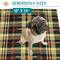 Show in main carousel: Chew + Heal Max Protect Tartan Plaid Patterned Reusable Dog Pee Pads, 18-in, 3 count slide 7 of 8