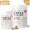 Show in main carousel: Chew + Heal Omega Skin + Coat 60 Original & 180 Peanut Butter Flavored Soft Chew Bundle Supplement for Dogs, 240 count slide 1 of 9