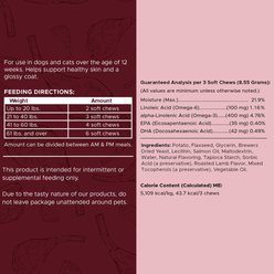 Chew + Heal Savory Lamb Omega Skin & Coat Supplement for Dogs, 180 count slide 2 of 7