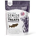 Chew + Heal Senior Wild Alaskan Salmon Limited Ingredient Soft Jerky Dog Treats, 5-oz bag