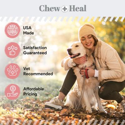 Show full view: Chew + Heal Stop The Diarrhea Liquid Digestive Aid for Dogs, 12-fl oz bottle slide 8 of 11
