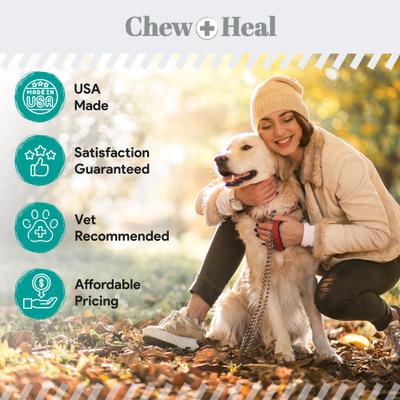 Show full view: Chew + Heal Stop The Worms Wormer for Puppies & Kittens, 4-fl oz bottle slide 5 of 9