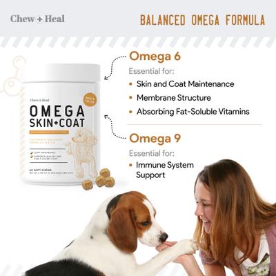 Show full view: Chew + Heal Taster Trio Essential Supplements for Dogs, 180 count slide 6 of 7