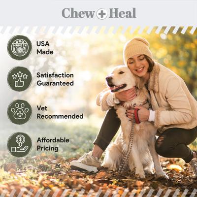 Show full view: Chew + Heal Wild-Caught Cod Liver Oil Salmon Oil Alternative Skin & Coat Liquid Supplement for Dogs, 8-fl oz bottle slide 8 of 11