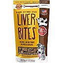 Chewmasters Beef Liver Bites Freeze-Dried Dog Treats, 17.6-oz bag