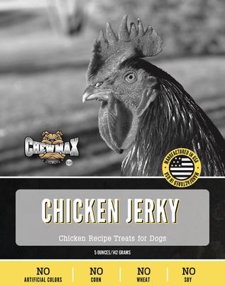 Show full view: ChewMax Pet Products Chicken Jerky Natural Chew Dog Treats, 5-oz bag slide 1 of 9