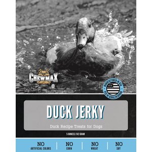 ChewMax Pet Products Duck Jerky Natural Chew Dog Treats, 5-oz bag