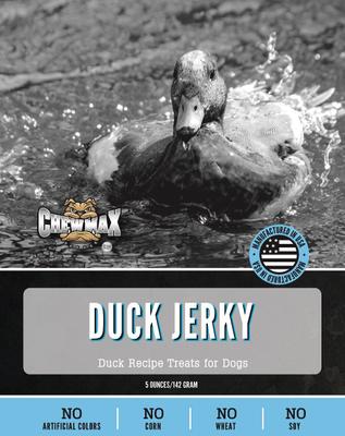 Show full view: ChewMax Pet Products Duck Jerky Natural Chew Dog Treats, 5-oz bag slide 1 of 10