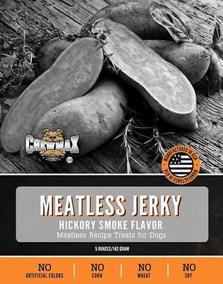 Show full view: ChewMax Pet Products Meatless Jerky Natural Chew Dog Treats, 5-oz bag slide 1 of 9