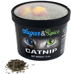 ChewMax Pet Products Sugar & Spice Catnip, 1.5-oz tub slide 1 of 4