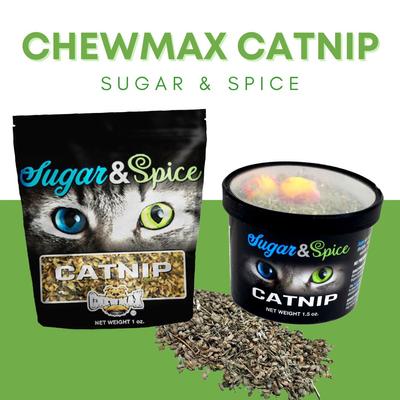 Show full view: ChewMax Pet Products Sugar & Spice Catnip, 1.5-oz tub slide 3 of 6