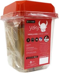 chewmeter Yaky Himalayan Cheese Chew Dog Treats, Large