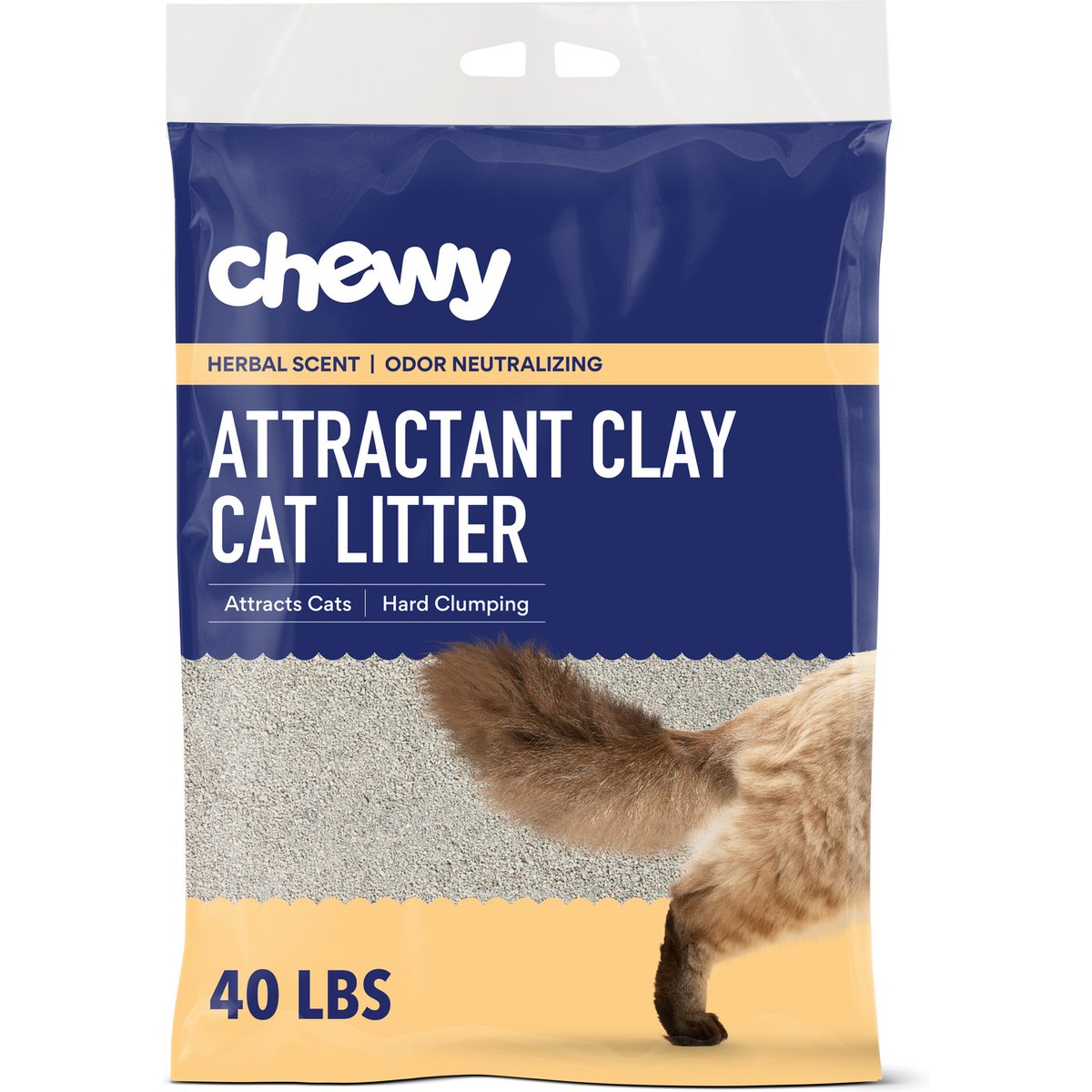 Chewy Made Attractant Multi-Cat Clumping Clay Cat Litter (FORMERLY FRISCO), 40-lb bag