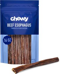 Chewy Made Beef Esophagus Dog Treats (FORMERLY BONES & CHEWS), 1-lb bag