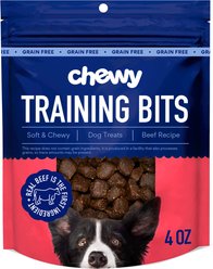Chewy Made Beef Recipe Grain-Free Soft & Chewy Training Bits Dog Treats (FORMERLY AMERICAN JOURNEY), 4-oz bag