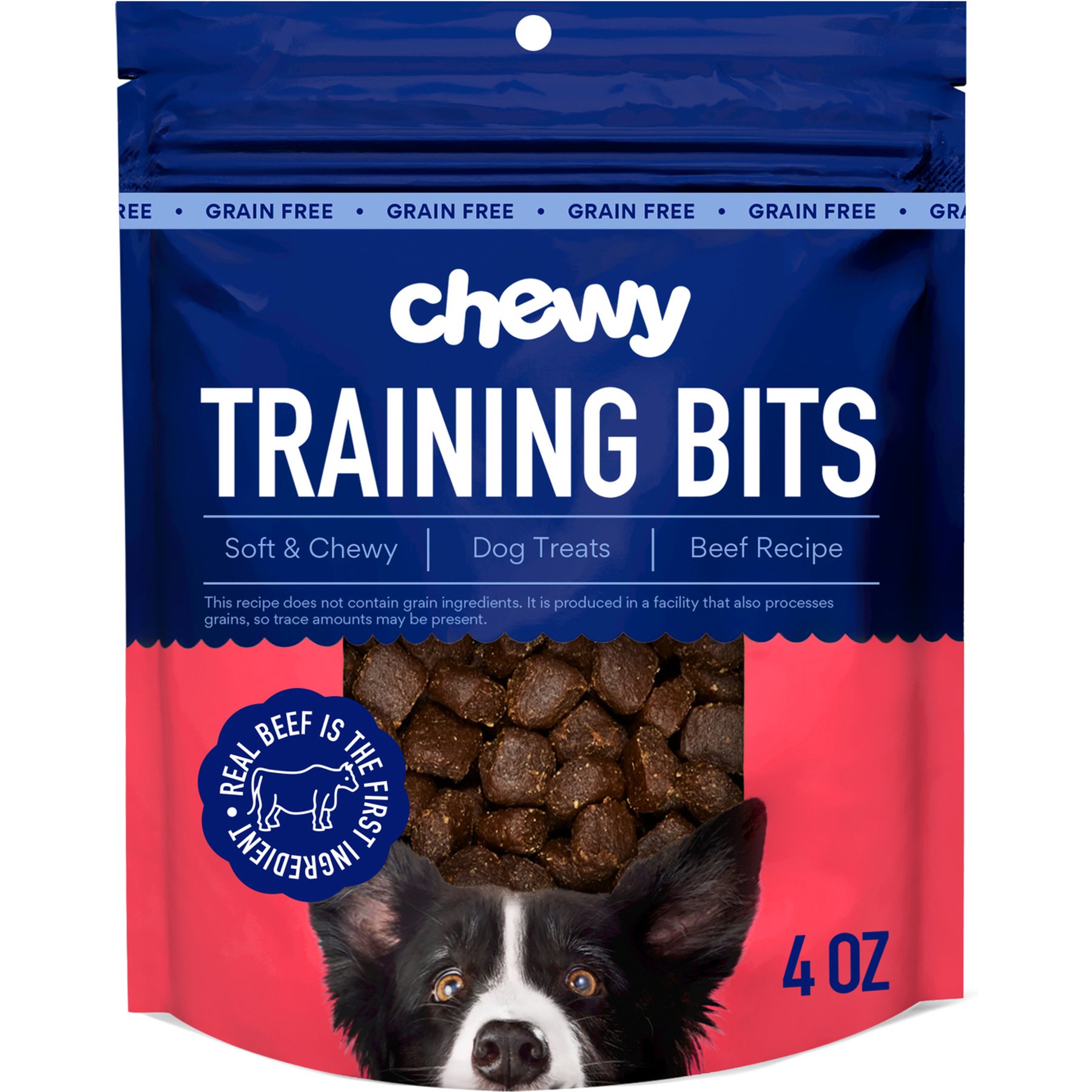 Chewy Made Chewy Made Beef Recipe Grain-Free Soft & Chewy Training Bits Dog Treats (FORMERLY AMERICAN JOURNEY), 4-oz bag