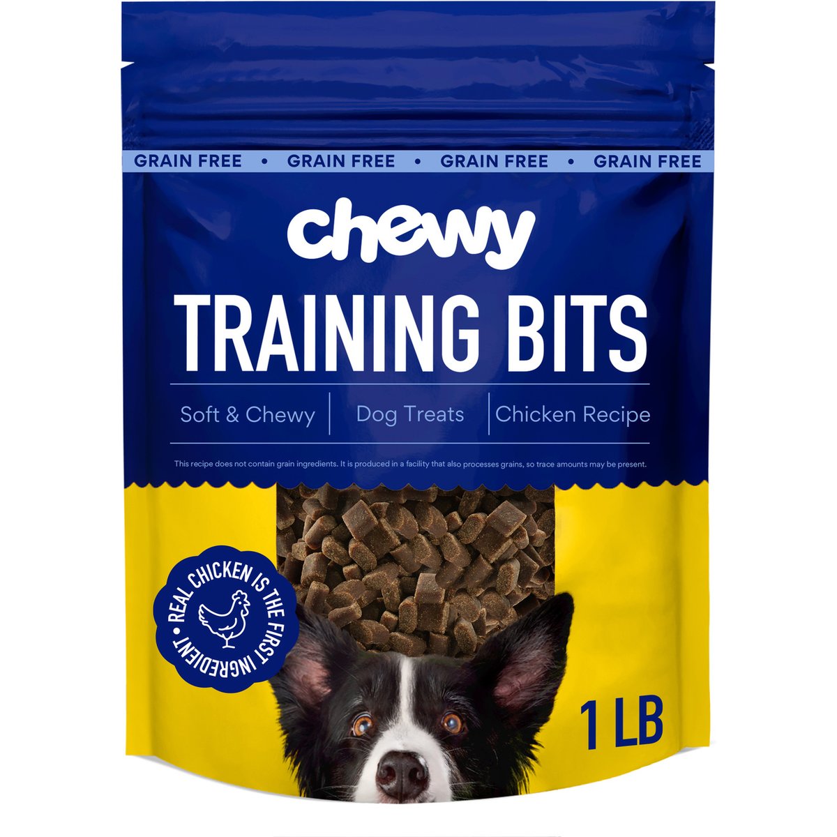 Chewy Made Chicken Recipe Grain-Free Soft & Chewy Training Bits Dog Treats (FORMERLY AMERICAN JOURNEY), 16-oz bag