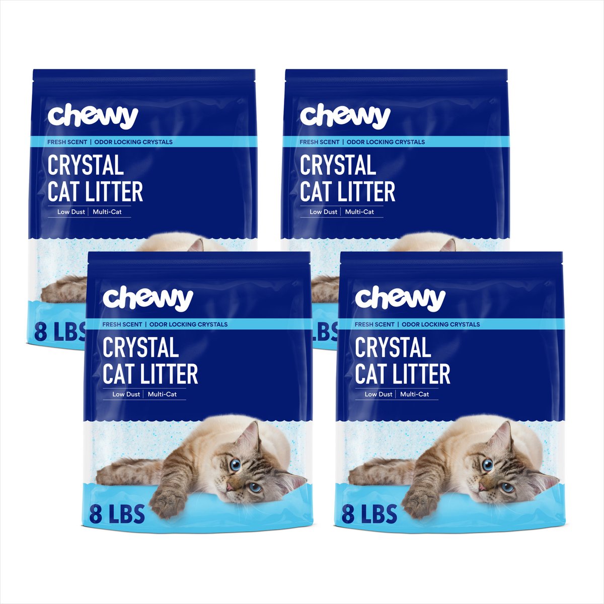 Chewy Made Crystal Scented Non-Clumping Cat Litter (FORMERLY FRISCO), 32-lb bundle