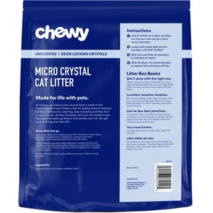 Chewy Made Micro Crystal Unscented Non-Clumping Cat Litter (FORMERLY FRISCO), 7-lb bag