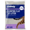 Chewy Made Multi-Cat Lavender Scented Clumping Clay Cat Litter (FORMERLY FRISCO), 40-lb bag