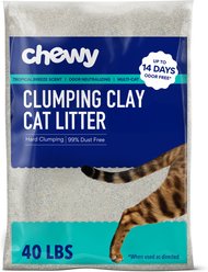 Chewy Made Multi-Cat Tropical Breeze Scented Clumping Clay Cat Litter (FORMERLY FRISCO), 40-lb bag