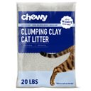 Chewy Made Multi-Cat Unscented Clumping Clay Cat Litter (FORMERLY FRISCO), 20 lb bag