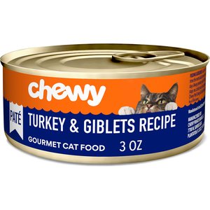 Chewy Made Pate Turkey and Giblets Recipe Canned Cat Food (FORMERLY TINY TIGER), 3-oz can, case of 24