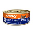 Chewy Made Pate Turkey and Giblets Recipe Canned Cat Food (FORMERLY TINY TIGER), 3-oz can, case of 24