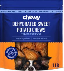 Chewy Made Sweet Potato Chew Dehydrated Dog Treats (FORMERLY TYLEE'S), 16-oz bag