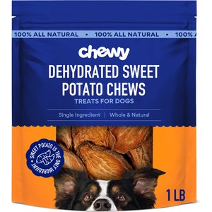 Chewy Made Sweet Potato Chew Dehydrated Dog Treats (FORMERLY TYLEE'S), 16-oz bag