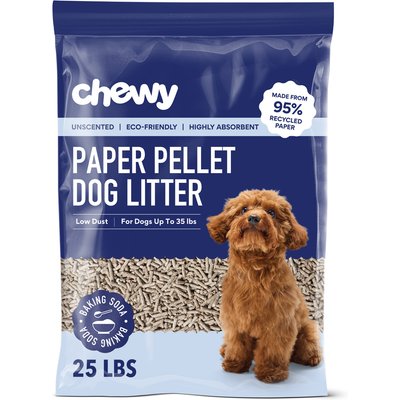 Chewy Made Chewy Made Unscented Non-Clumping Recycled Paper Dog Litter (FORMERLY FRISCO), 25-lb bag