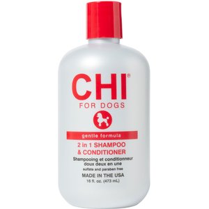 CHI Gentle 2 in1 Dog Shampoo & Conditioner, 16-fl oz bottle