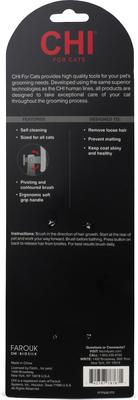 Show full view: CHI Self Cleaning & Pivoting Slicker Cat Brush slide 2 of 9