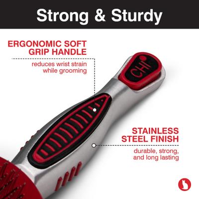 Show full view: CHI Self Cleaning & Pivoting Slicker Cat Brush slide 8 of 9