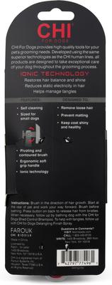 Show full view: CHI Soft Pivoting Slicker Dog Brush, Small slide 2 of 3