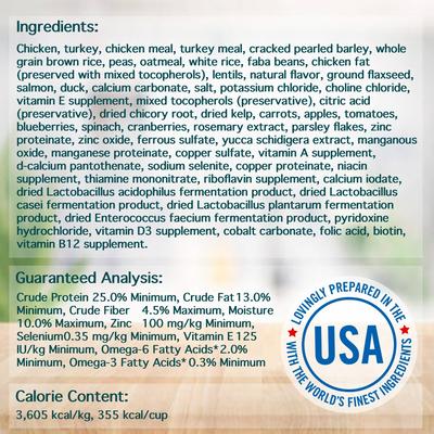 Show full view: Chicken Soup for the Soul Adult Chicken, Turkey, & Brown Rice Recipe Dry Dog Food, 28-lb bag slide 4 of 13