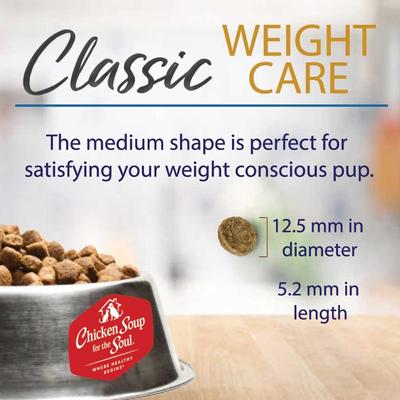 Show full view: Chicken Soup for the Soul Adult Weight Care Brown Rice, Chicken & Turkey Recipe Dry Dog Food, 13.5-lb bag slide 8 of 12