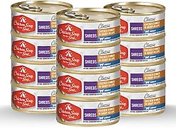 Chicken Soup for the Soul Chicken Dinner in Gravy Recipe Shreds Wet Cat Food, 5.5-oz can, case of 12 slide 2 of 9