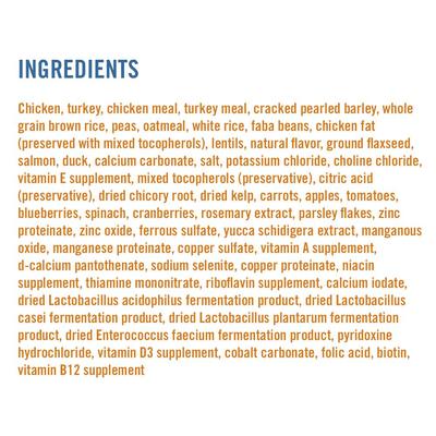 Show full view: Chicken Soup for the Soul Chicken, Turkey, & Brown Rice Recipe Dry Food, 28-lb bag + Crunchy Bites Bacon & Cheese Dog Treats, 12-oz bag slide 3 of 9