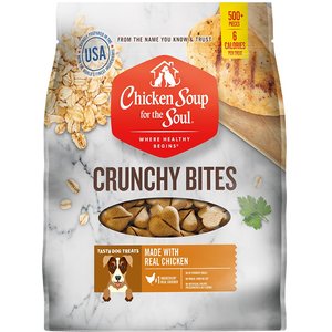 Chicken Soup for the Soul Crunchy Bites Chicken Dog Treats, 32-oz bag