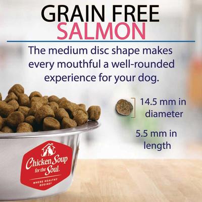 Show full view: Chicken Soup for the Soul Grain-Free Salmon, Pea & Sweet Potato Recipe Dry Dog Food, 10-lb bag slide 8 of 11