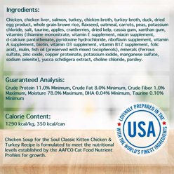Chicken Soup for the Soul Kitten Chicken & Turkey Recipe Pate Canned Cat Food, 5.5-oz, case of 24 slide 2 of 5