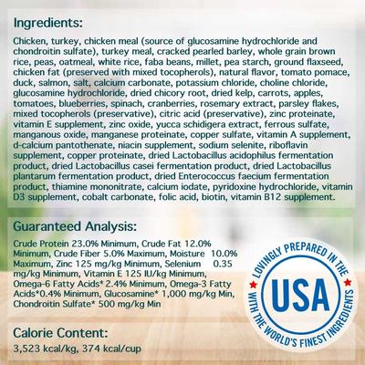 Show full view: Chicken Soup for the Soul Large Breed Adult Chicken, Turkey & Brown Rice Recipe Dry Dog Food, 13.5-lb bag slide 5 of 13