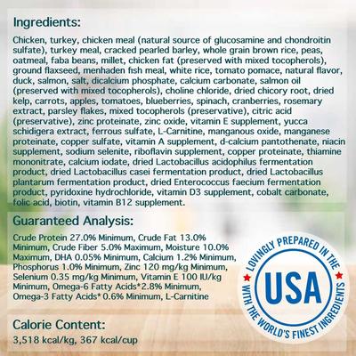 Show full view: Chicken Soup for the Soul Large Breed Puppy Chicken, Turkey & Brown Rice Recipe Dry Dog Food, 13.5-lb bag slide 5 of 13