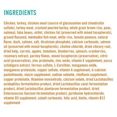 Show full view: Chicken Soup for the Soul Large Breed Puppy Chicken, Turkey & Brown Rice Recipe Dry Food, 28-lb bag + Crunchy Bites Bacon & Cheese Dog Treats, 12-oz bag slide 4 of 9
