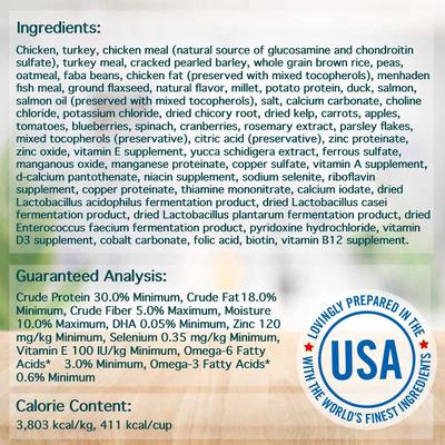 Show full view: Chicken Soup for the Soul Puppy Chicken, Turkey & Brown Rice Recipe Dry Dog Food, 4.5-lb bag slide 5 of 13