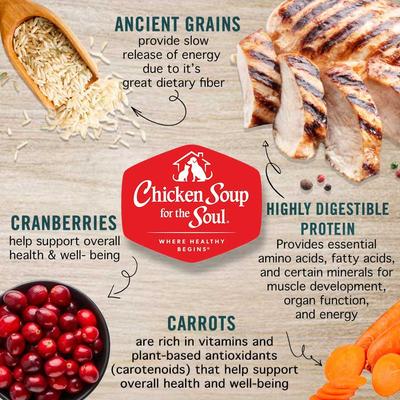 Show full view: Chicken Soup for the Soul Puppy Pate Chicken, Turkey & Duck Recipe Canned Dog Food, 13-oz can, 6 count slide 5 of 9