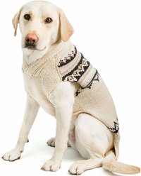 Chilly Dog Alpaca Cream Wyatt Dog & Cat Sweater, X-Small